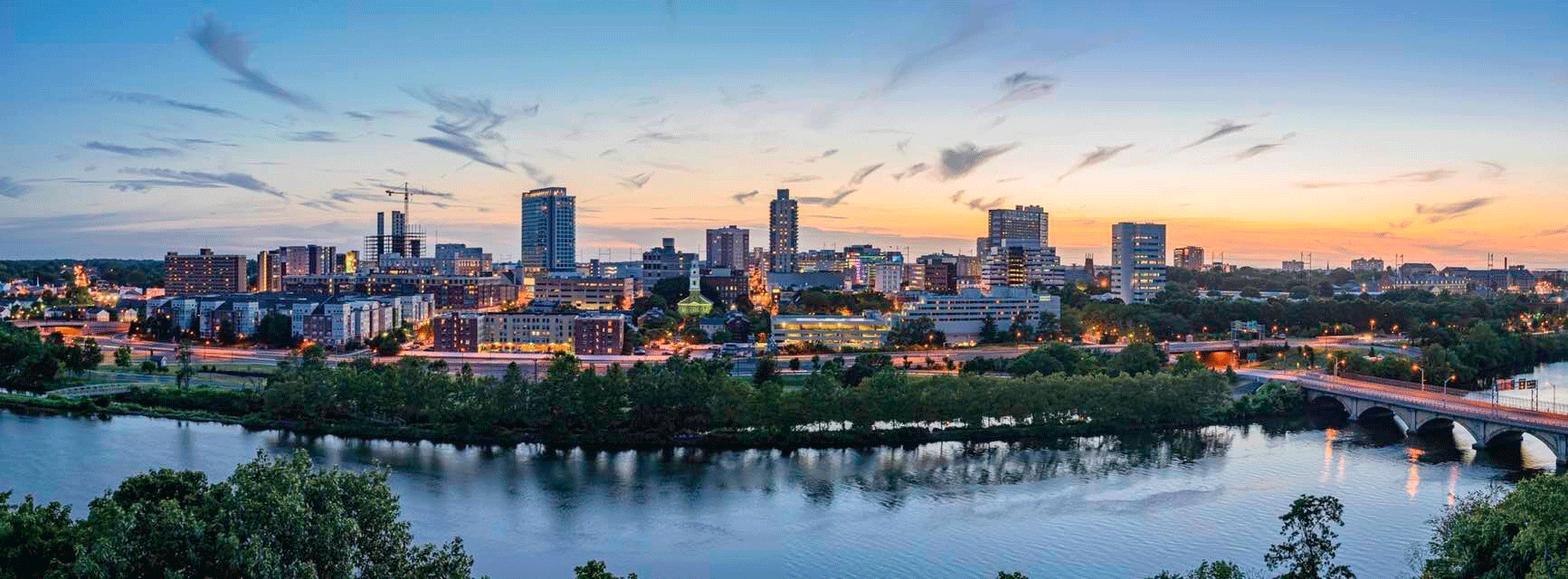 View of New Brunswick, NJ, where the workshop was held.